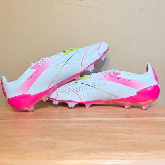 Adidas Predator Elite FG Soccer Cleats Stellar Icon Pack Blue Pink IE3950 12 - Picture 4 of 7